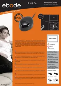 Notice EDOBE XDOM IR LINK PRO Télécommande infrarouge