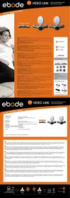 Notice EDOBE XDOM VL88 Émetteur-récepteur audio/vidéo sans fil