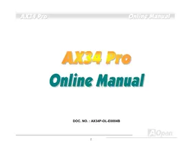AOPEN AX34PRO - Carte mère