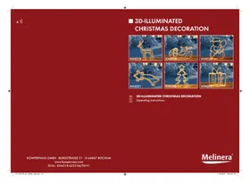 KH 4218 3D-ILLUMINATED CHRISTMAS DECORATION MELINERA