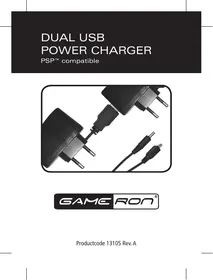Notice AWG DUAL USB POWER CHARGER FOR PSP Chargeur