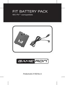 Notice AWG FIT BATTERY PACK FOR WII FIT Accessoires de jeu vidéo