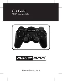 Notice AWG G3 PAD FOR PS3 Accessoire de jeu