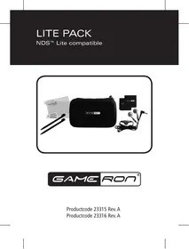 Notice AWG LITE PACK FOR NSD LITE Accessoires pour console de jeux vidéo