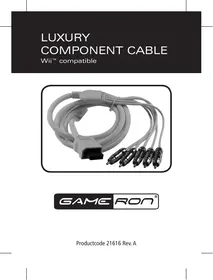 LUXURY COMPONENT CABLE FOR WII AWG