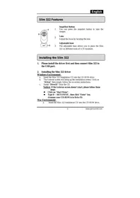 Manual GENUIS SLIM 322 Webcam