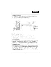 Manual GENUIS TTLM Wireless keyboard and mouse