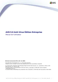 AVG 9.0 ANTI-VIRUS EDITION ENTREPRISE GRISOFT