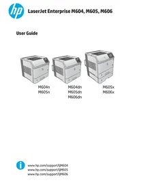 HP LASERJET ENTERPRISE M605X - Laser printer
