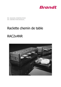 BRANDT RAC2X4MG - Appareil de cuisson
