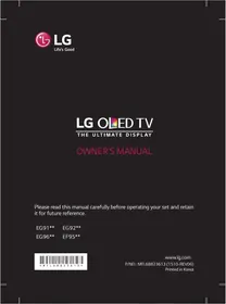 LG 65EF950V - Televizija