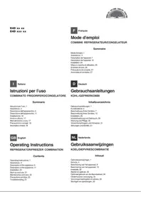 HOTPOINT E4D AAWC - Kühl-Gefrier-Kombination