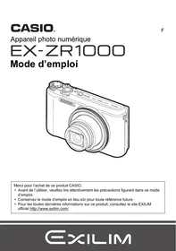 CASIO ZR710 - Appareil photo numérique