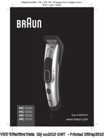 BRAUN HC5090 - Elektrische grasmaaier