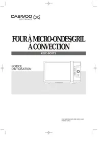 DAEWOO KOC-9COT - Appareil de cuisson