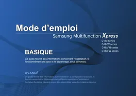 SAMSUNG SL-C480W - Imprimante multifonction laser