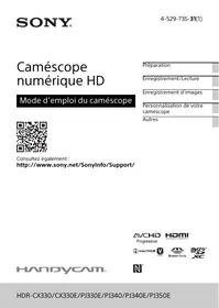 SONY HDR PJ330 - Caméscope