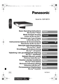 PANASONIC DMPBD75 - Blu-ray soitin
