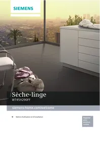 SIEMENS WT45H 291FF - Séchoir à linge