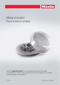 MIELE M 6012 SC - Four à micro-ondes