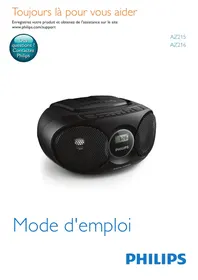 PHILIPS AZ215S/12 - Lecteur CD portable