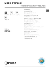 INDESIT NCAA 55 - Kühl-Gefrier-Kombination