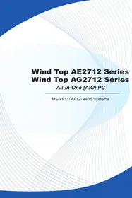WIND TOP AE2712-009EU MSI