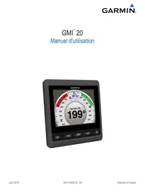GARMIN GMI 20 - Sondeur