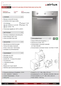 AIRLUX AFSCW21BKN - Four