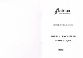 AIRLUX AFGC310 BK  -  AFGC310IX - Four à micro-ondes