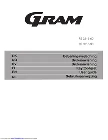 GRAM FS 3215-90 - Vriezer