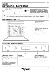 WHIRLPOOL AKZ96270IX - תנור בנוי