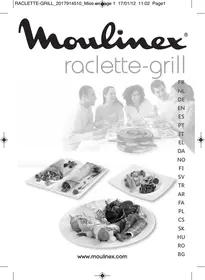 RACLETTE CUBE GRIL MOULINEX