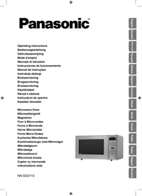 PANASONIC NN-SD28HS - Four à micro-ondes