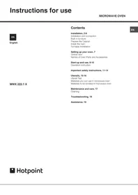 INDESIT MWI6211IX - Combination Microwave
