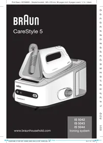 IS2056BK IRONING SYSTEM SERIES 2 BRAUN