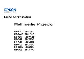 EPSON EB W41 - Vidéoprojecteur