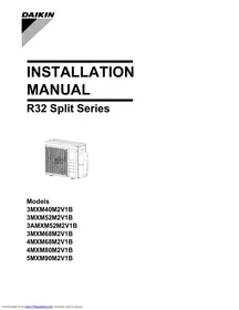 3MXM40N  -  3MXM52N -  3MXM68N -  3MXS40K -  3MXS52E -  3MXS68G DAIKIN