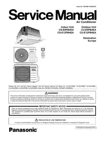 AQUAREA HT MHF (WH-MHF09G3E5)  -  AQUAREA HT MHF (WH-MHF12G6E5) PANASONIC