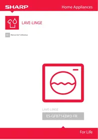 SHARP ES-HFA6123W2 - Lave-linge