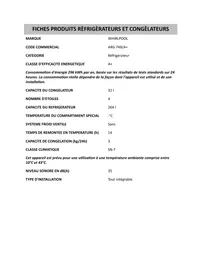 WHIRLPOOL ARG18481 - Kælir