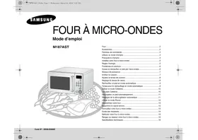 SAMSUNG M187AST - Four à micro-ondes
