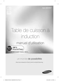 SAMSUNG NZ64H57479K/EF,  NZ64N7777GK/E1 - Kookplaat