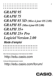 GRAPH 35+ PROGRAMME CASIO