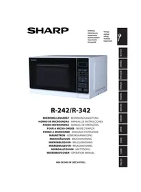 SHARP R344R  -  R360S -  R 344 R - Mikroaaltouuni