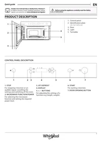 WHIRLPOOL MBNA990B - Forno micro-ondas