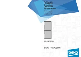 BEKO BCNA275E3S - Lednička-mrazák