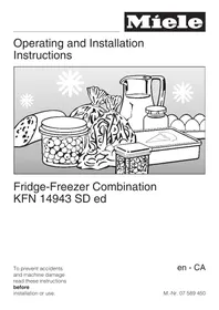MIELE KFN 14943 - Combined refrigerator