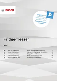 BOSCH KGN36AW3P - Kühlschrank-Gefrierkombination