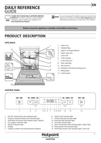 HOTPOINT HFC3C24X - Dishwasher
